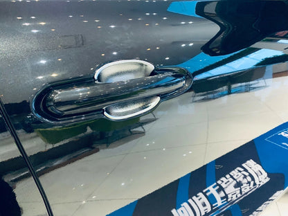Door Handle Bowl Chrome Side Decor Cover Trim for Toyota Highlander (2020-2023)