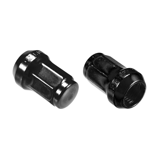 1 Set M12x1.25 Car Wheel Hub Lug Nuts for Honda, Chevy, Nissan Black