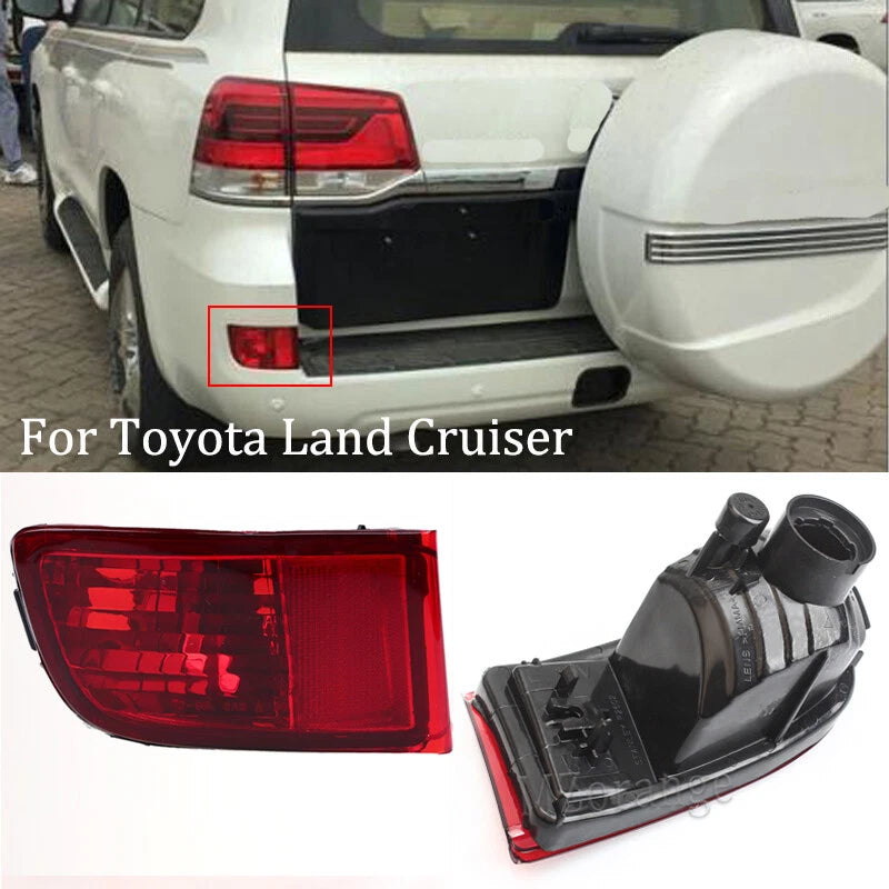 Rear Left Tail Fog Light Housing for Toyota Land Cruiser Prado (2002-2009)