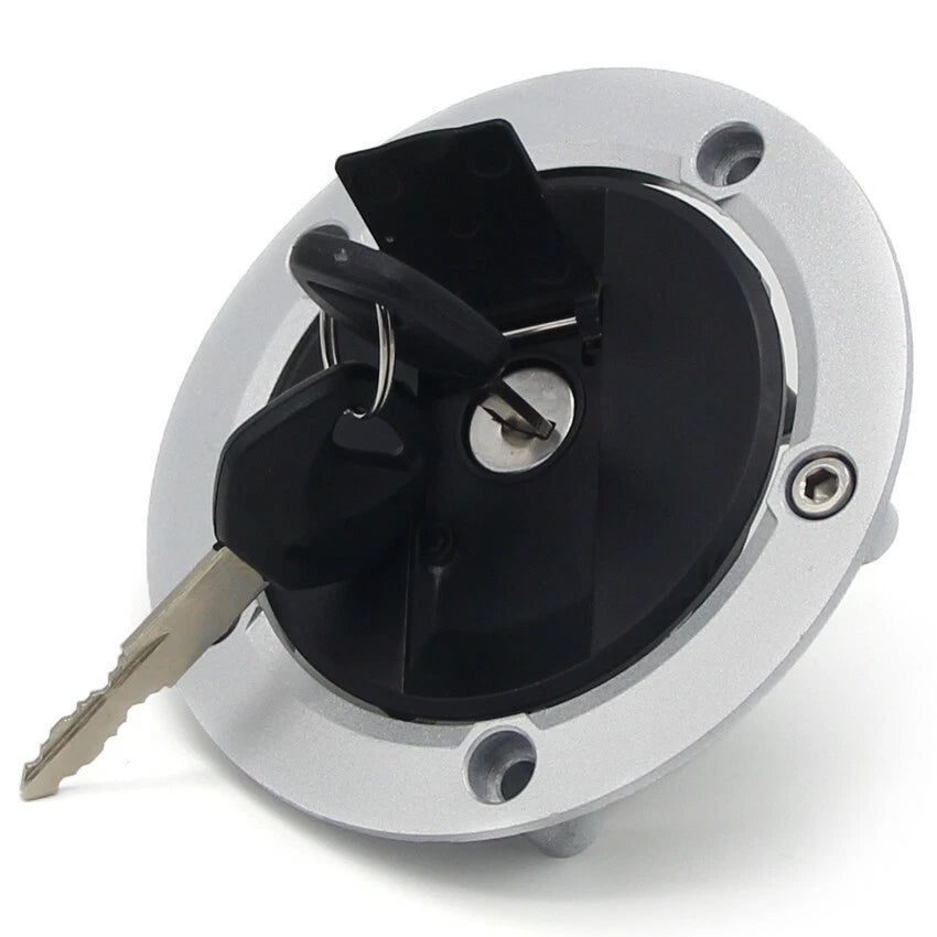 Fuel Gas Tank Cap Cover Keys for Suzuki Bandit, GSX650, GSXR750, SV1000 (2000-2019)