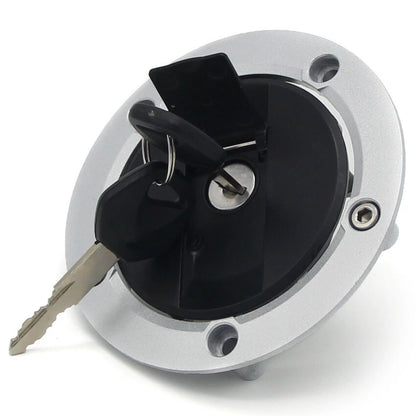 Fuel Gas Tank Cap Cover Keys for Suzuki Bandit, GSX650, GSXR750, SV1000 (2000-2019)