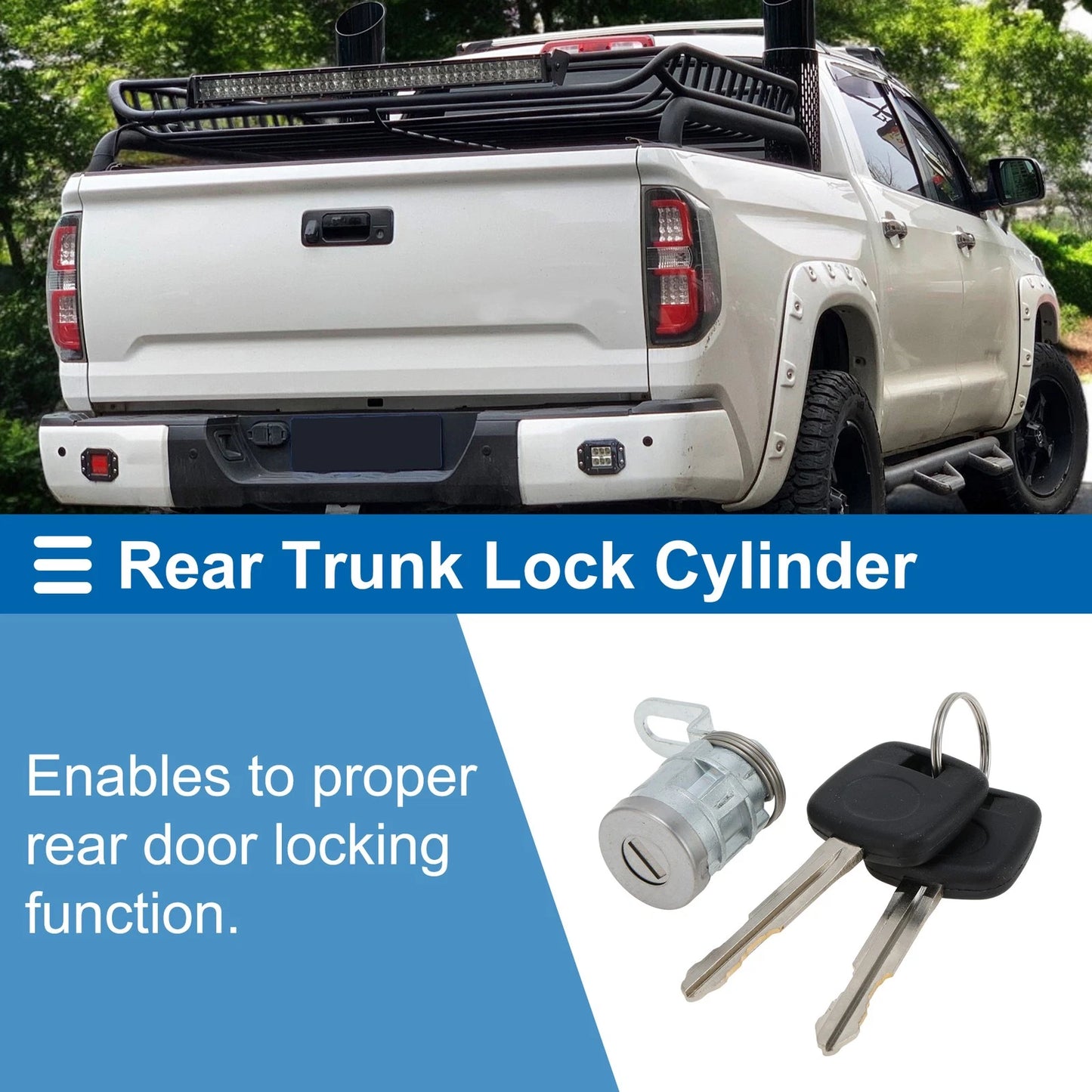 Trunk Lock Cylinder for Toyota Tundra (2014-2021)