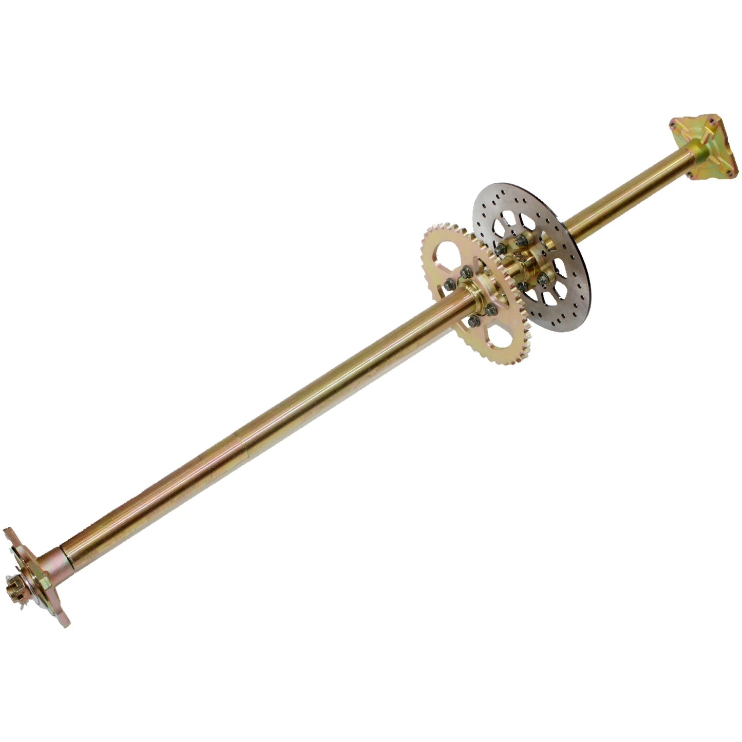 1140mm 35mm Rear Axle Assembly for Dirt Quad Bike ATV Buggy