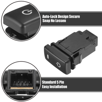 Hole Expansion Port Power Switch with Wire for Toyota Alphard (2015-2023)
