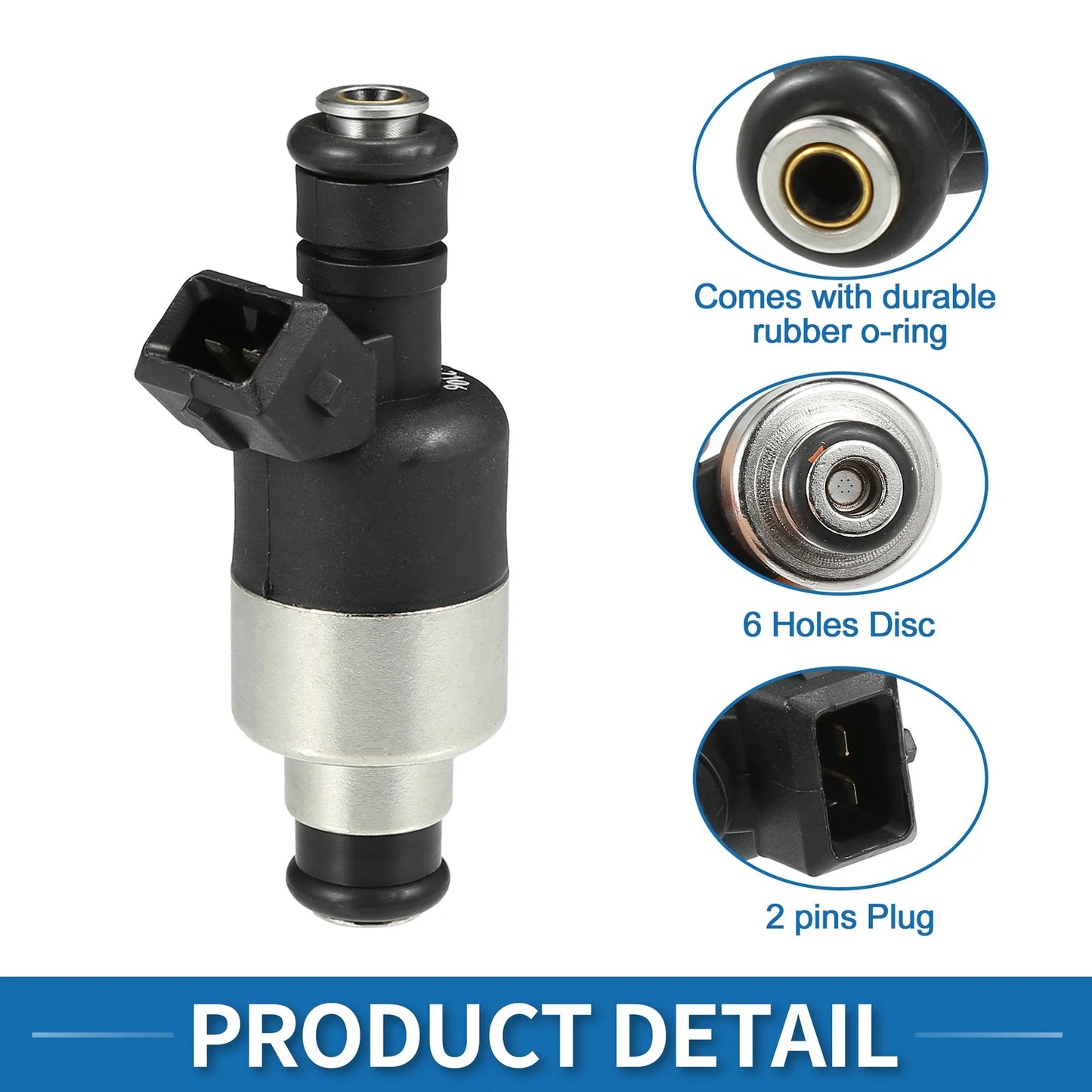Fuel Injector 2.2L for Chevrolet Cavalier (1998 - 2000) 4 Pcs