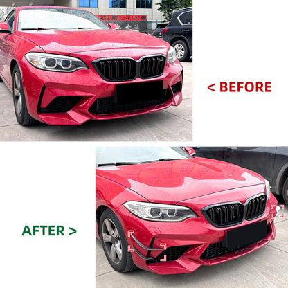 4pcs Front Side Air Vent Trims for BMW 2 Series M2 F87 (2016-2021)
