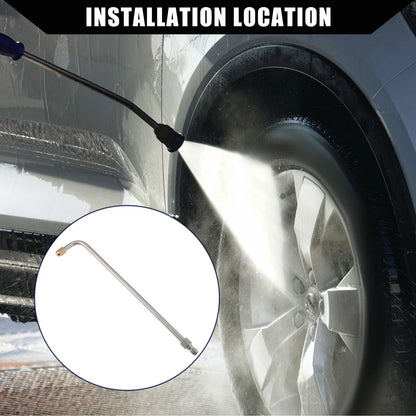 Pressure Washer Extension Wand / 35cm / L Shape 90° for Car/Motorcycle/Bike