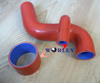 Black Silicone Intercooler Hose for Subaru WRX GC8 (1992-1995)