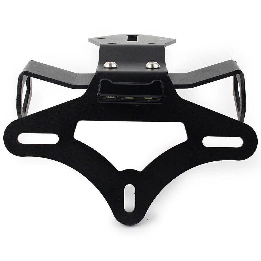 Black Steel Fender Eliminator License Plate Holder for KAWASAKI ZX-10R (16-20)