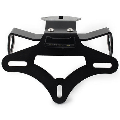 Black Steel Fender Eliminator License Plate Holder for KAWASAKI ZX-10R (16-20)