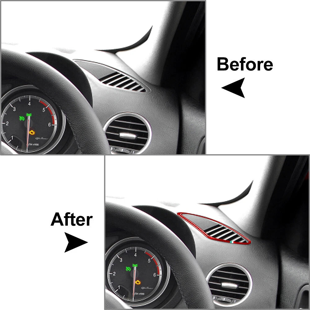 Side Air Vent Outlet Cover Trim for Alfa Romeo 159 Brera Spider (2006-2011)