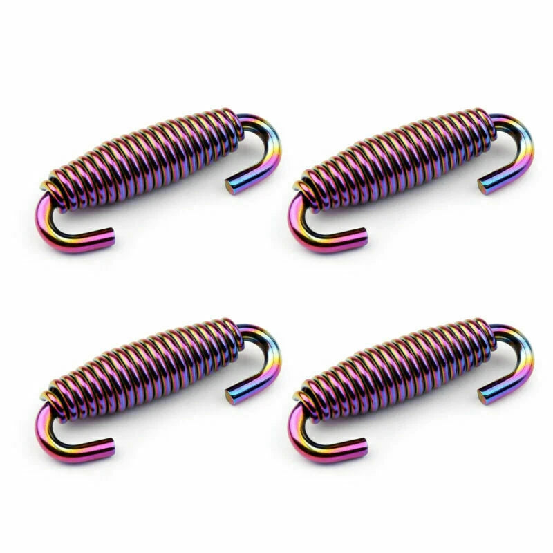 4pcs Exhaust Springs for Universal Stainless Steel Manifold