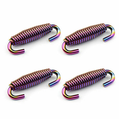 4pcs Exhaust Springs for Universal Stainless Steel Manifold