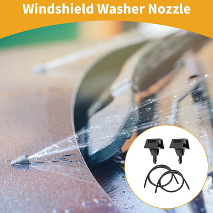 Windshield Washer Nozzle Kit for Nissan Qashqai (2008-2018)