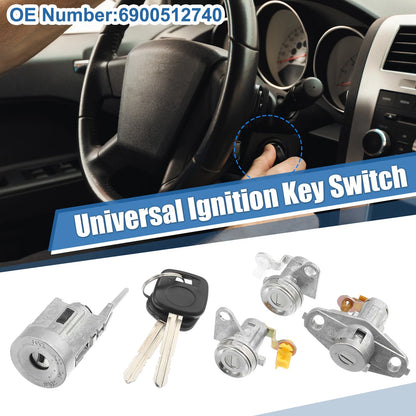 Ignition Switch Starter Set with Keys for Toyota Corolla (2003-2008)