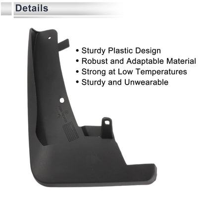 Mud Flaps Splash Guards 1x for Infiniti QX50 (2019-2023)