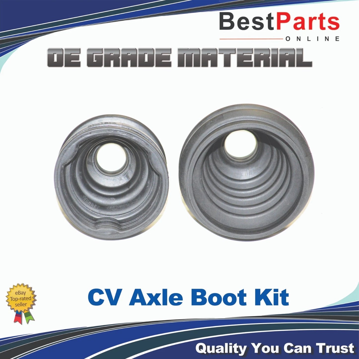 2x CV Axle Boot Kit for Toyota Corolla (2009–2013)