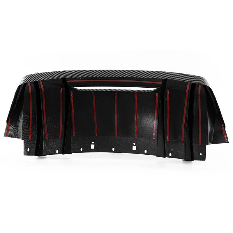 Carbon Fiber Rear Bumper Diffuser Spoiler for Ford Mustang GT S650 (2024+)