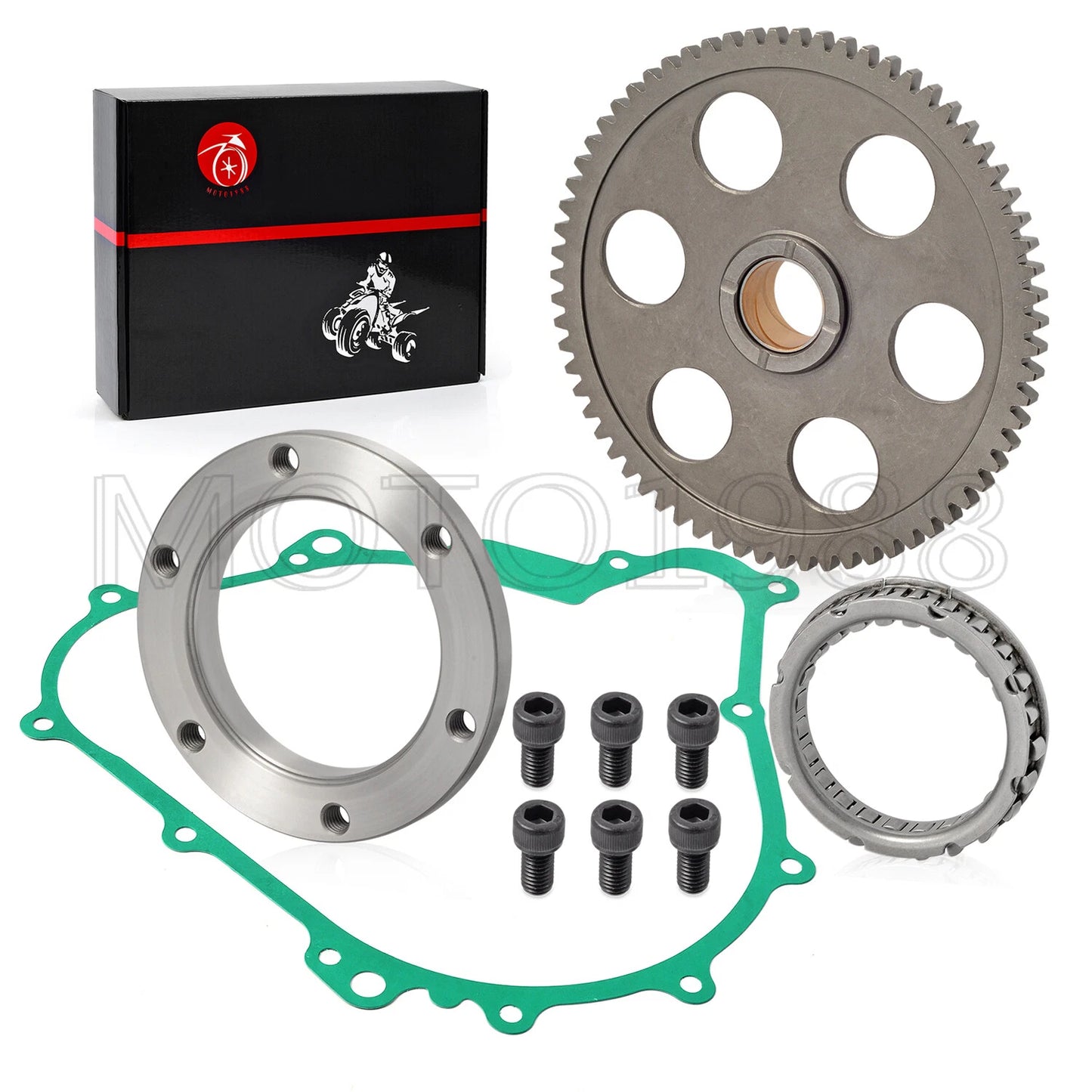 Starter Clutch Kit Cover Gasket for Yamaha Kodiak