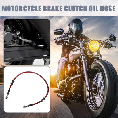 60cm Brake Clutch Oil Hose Line Throttle Pipe for Motorcycle Red