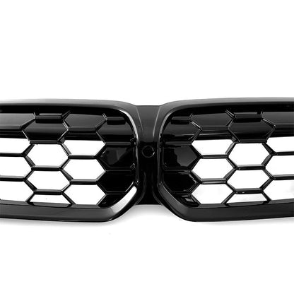 Star Style Black Front Grill Center Grille for BMW 3 Series G20 G28 (2023-2024)