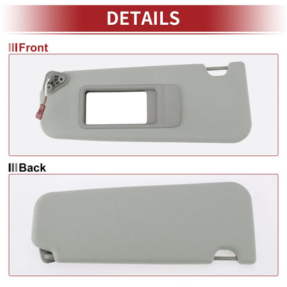 Left Car Sun Visor for BMW 3 Series E90 E91 2005-2013 with Mirror
