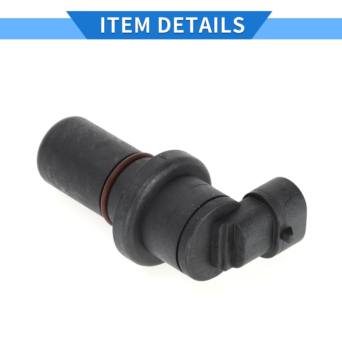 Crankshaft Position Sensor for Ford - Black Metal Plastic
