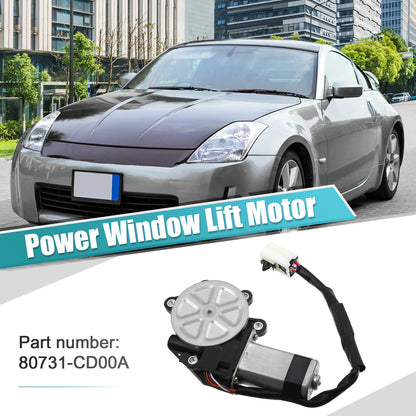 Front Left Power Window Lift Motor for Infiniti G35 and Nissan 350Z