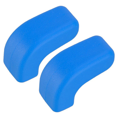 2 x Front Bumper Tow Hook Covers for Jeep Wrangler JK JL JT (2007-2022)
