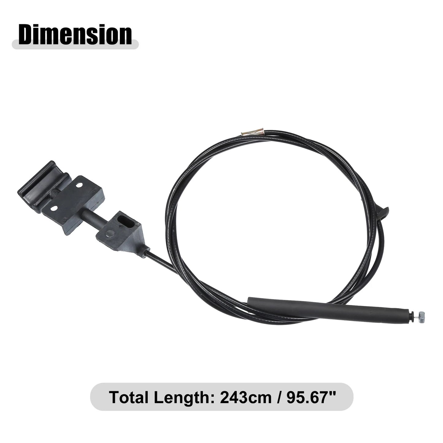 Front Hood Latch Release Cable for Chevrolet Camaro (1982-1992)