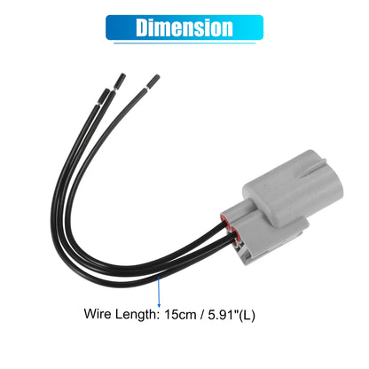 3 Pin Headlight Harness Cable Connector for Toyota Scion (2004-2016)