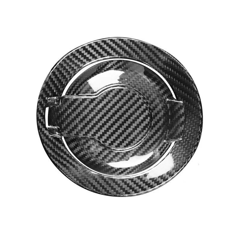 100% Carbon Fiber Fuel Tank Cap Gas Filler Cover Trim for Dodge Challenger 09-20