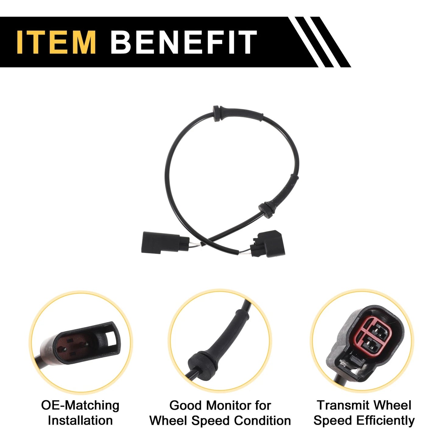 ABS Wheel Speed Sensor for Ford Focus (2007-2016)