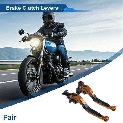 Brake Clutch Lever Adjustable Short/Long for Kawasaki Vulcan S 650 (2015–2023)