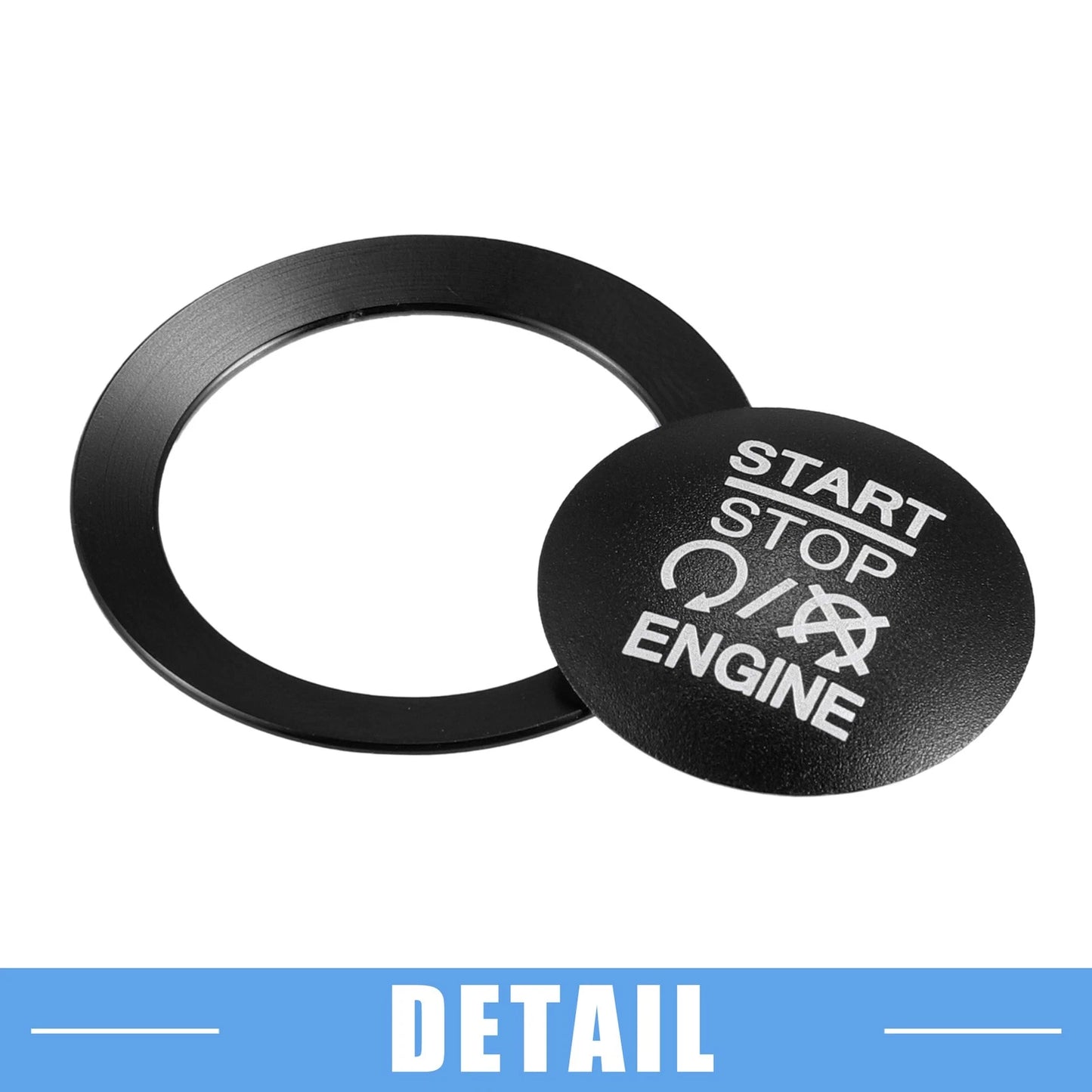 Ignition Button Cover Decal for Jeep Compass Renegade (2017-2023)