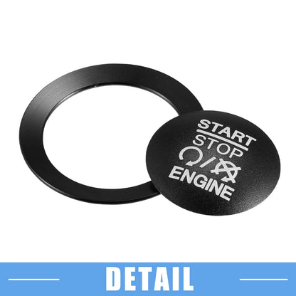 Ignition Button Cover Decal for Jeep Compass Renegade (2017-2023)