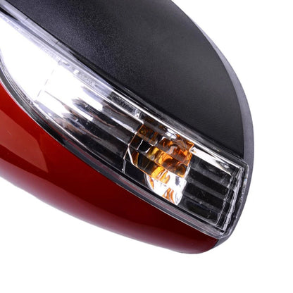 Folding Wing Mirror for Ford Fiesta Mk7 2013-2017 Front Right Red 5 Wires