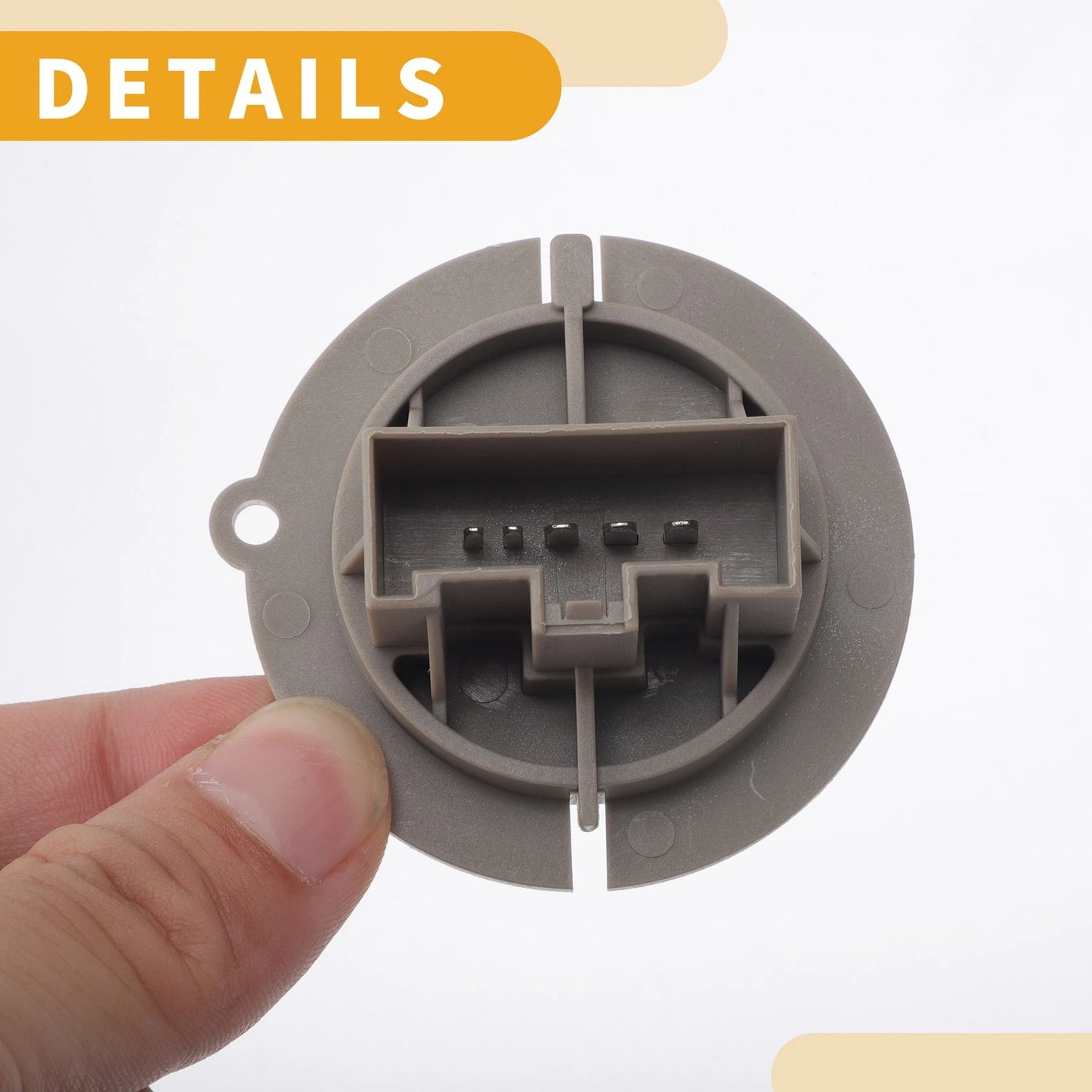Blower Motor Resistor for HVAC - Compatible with Various Models (No.6450JN)