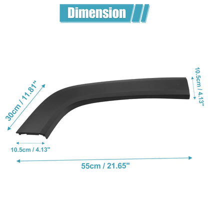 Rear Right Fender Trim for Jeep Renegade (2015-2021) - Plastic Black
