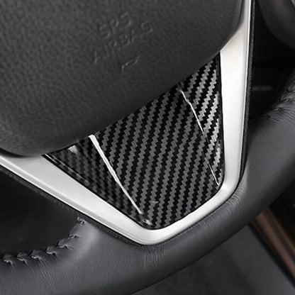 Carbon Fiber Inner Steering Wheel Cover Trim for Toyota Camry (2018-2022)