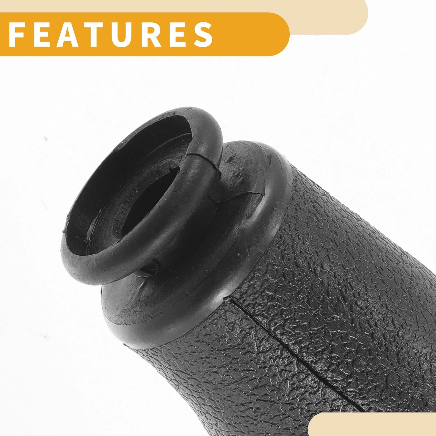 6 Speed Manual Gear Shifter Knob for Ford Focus (2005-2012) - Plastic Silver Tone