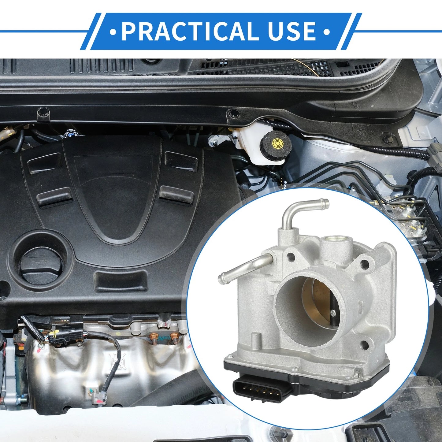Throttle Body 1.5L L4 for Toyota Yaris (2007–2018)