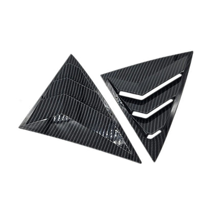Carbon Fiber Look Side Vent Window Scoop Louvers for Honda Accord (03-07)