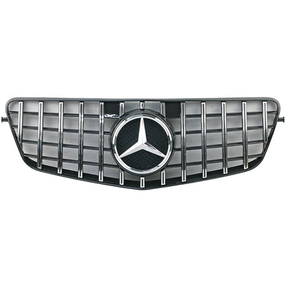 Chrome GT Grille for Mercedes Benz W212 E-Class E180 E200 E300 (2009-2013)