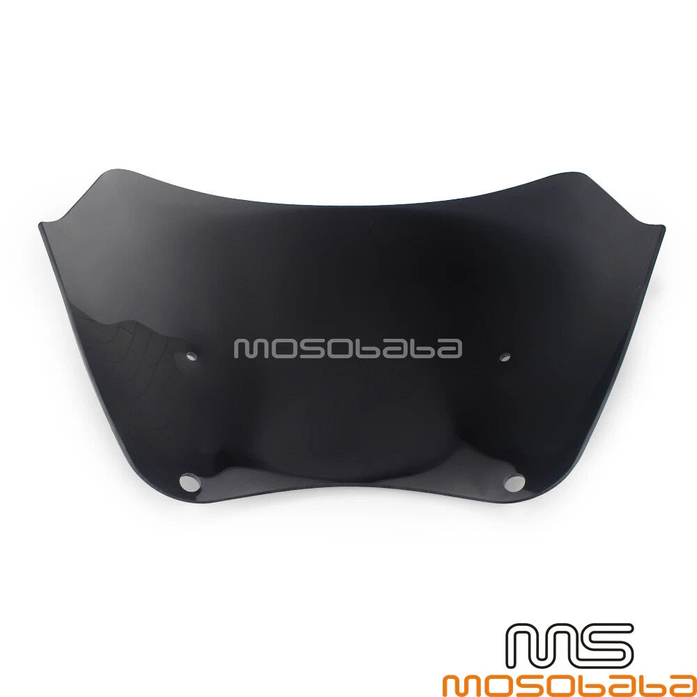12" Smoke Windshield for Harley Dyna FatBob FXDF FXDB FXDL (1999-2017)