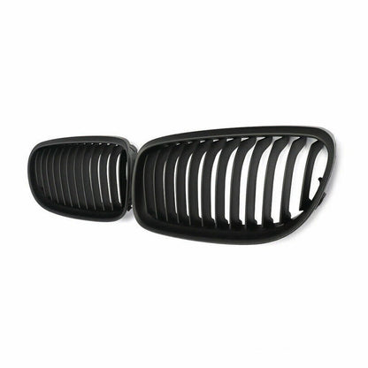 Front Bumper Kidney Grille for BMW E90 E91 3 Series Glossy Black (2008-2011)