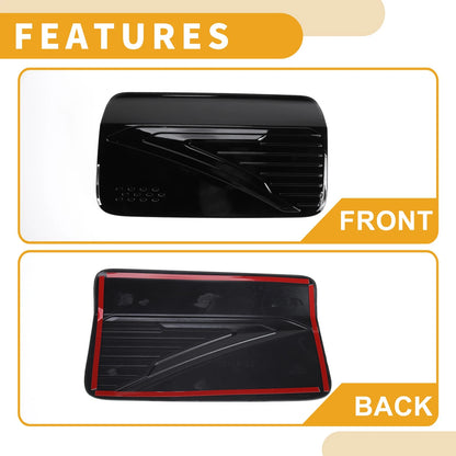Fuel Tank Door Cap for Mitsubishi L200 (2024-2025) Black Filler Flap Cover
