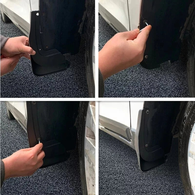 4Pcs Set Molded Splash Guards Mud Flaps Fender for Mazda CX-60 (2022–2023)