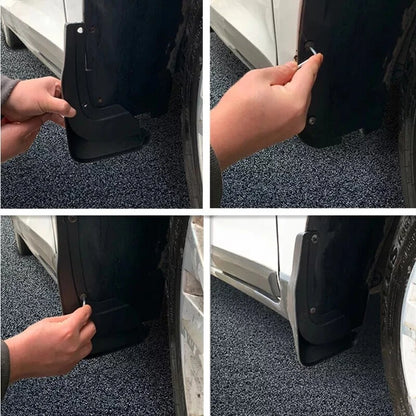 4Pcs Set Molded Splash Guards Mud Flaps Fender for Mazda CX-60 (2022–2023)