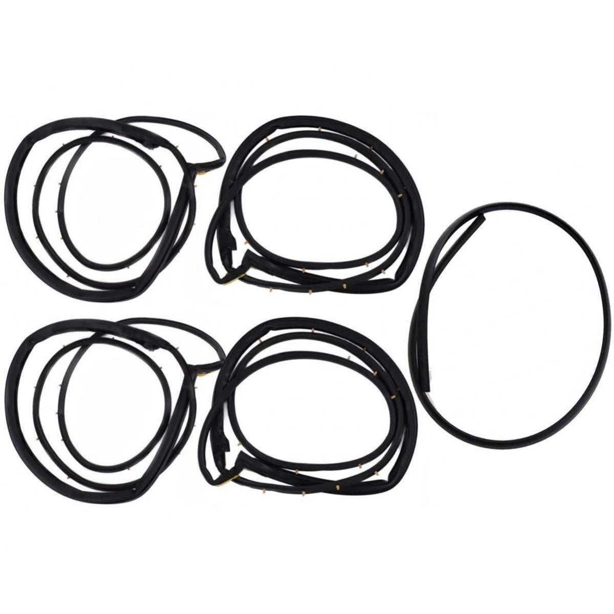 Windshield Rubber Front Door Rubber Seal Set 5 Fits Honda Civic FD 4D 2006-11